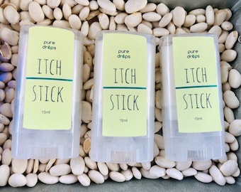 Bug Bite-Balm-Anti Itch-Stick-Salve-All Natural-Summer-itch stick