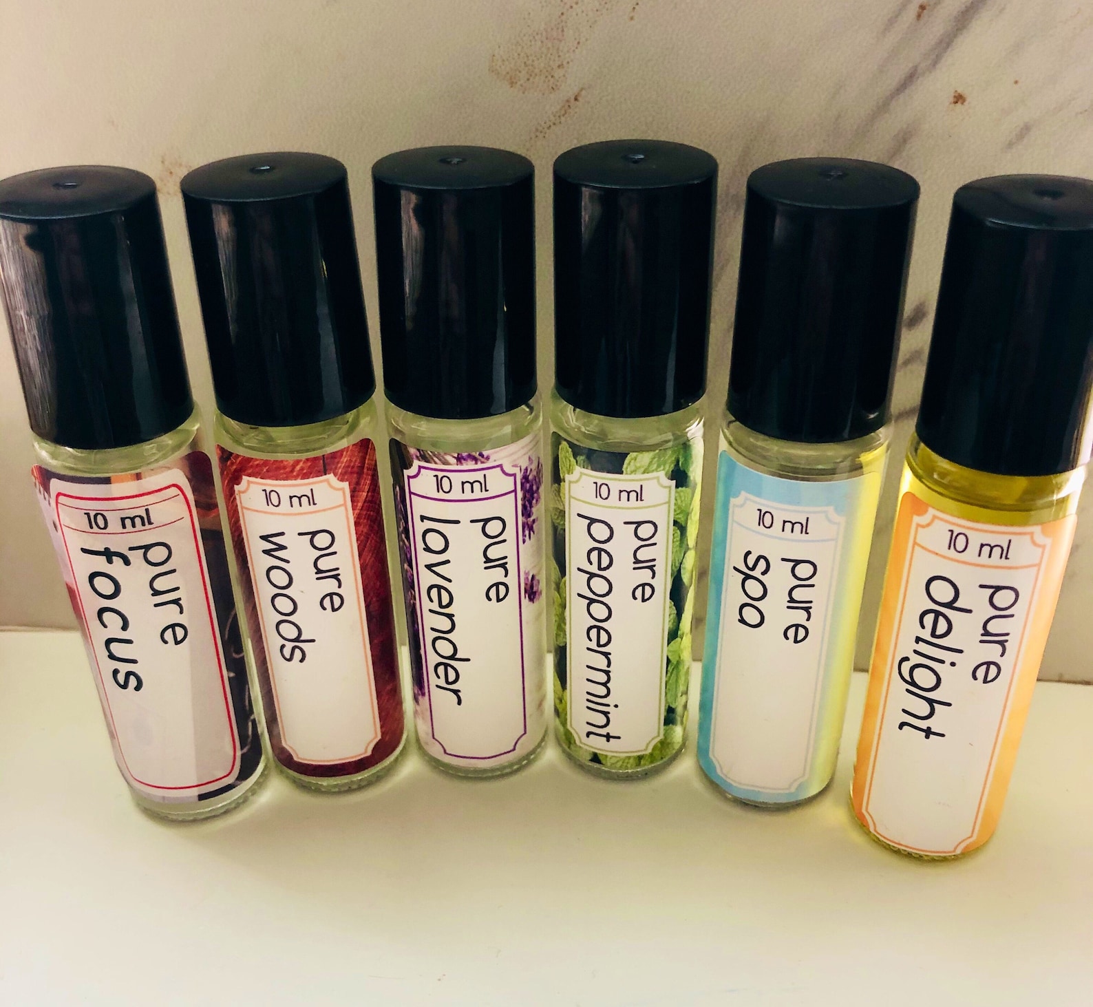 Essential Oils Roller Bottlesfour Packgift Setgift Etsy