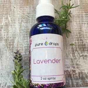 Lavender-Spray-Essential Oils-Pure Drops-Pillow Spray-Pillow Mist-Calm-Sleep-Kids-Gift-Gift Set-Aromatherapy-Linen Spray-Mother&#39;s Day Gift