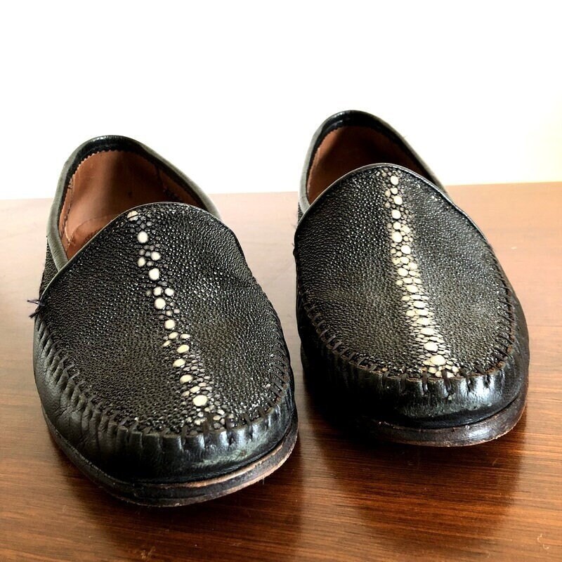 Frenkel\'s Leather World Men\'s Brown Leather Stitched Loafers Size 9.5 Frenkel main image 3