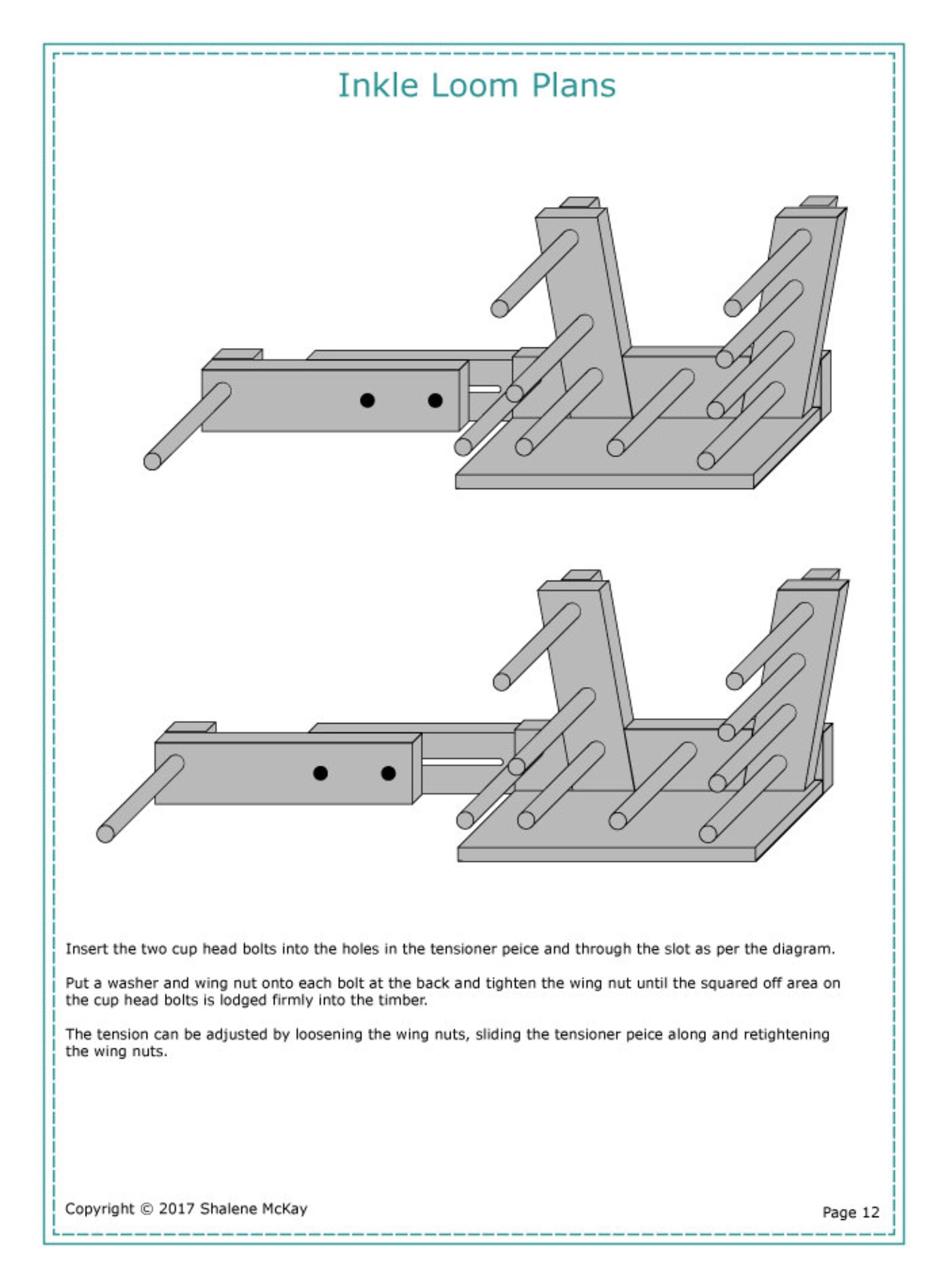 Inkle Loom Plans Etsy