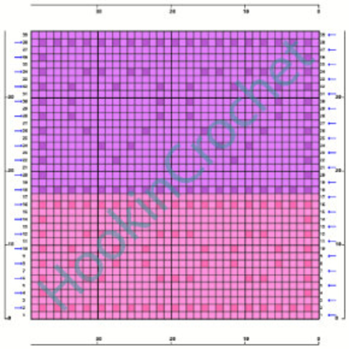 HookinCrochet Crochet Graph Designer Software Windows Crochet Etsy