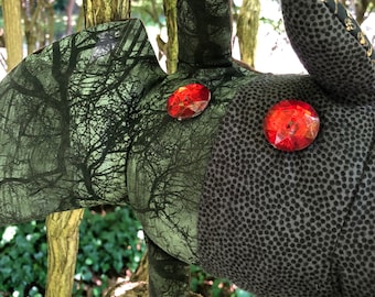 Patchwork Mothman Plush