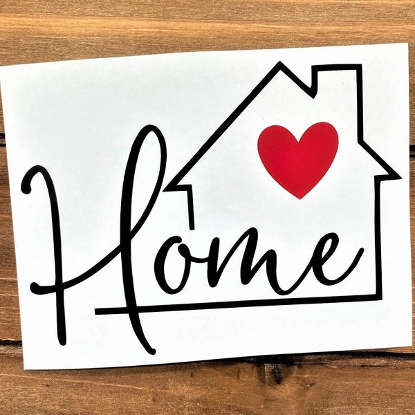 House Wall Decal Etsy