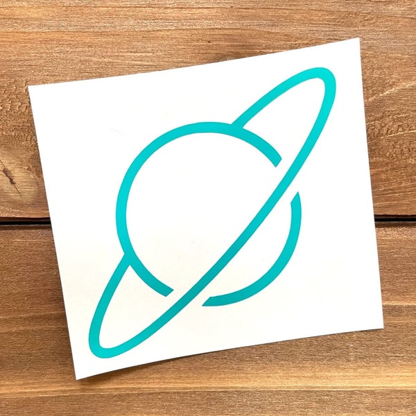 Saturn Decal - Planet Decal - Space - Outerspace