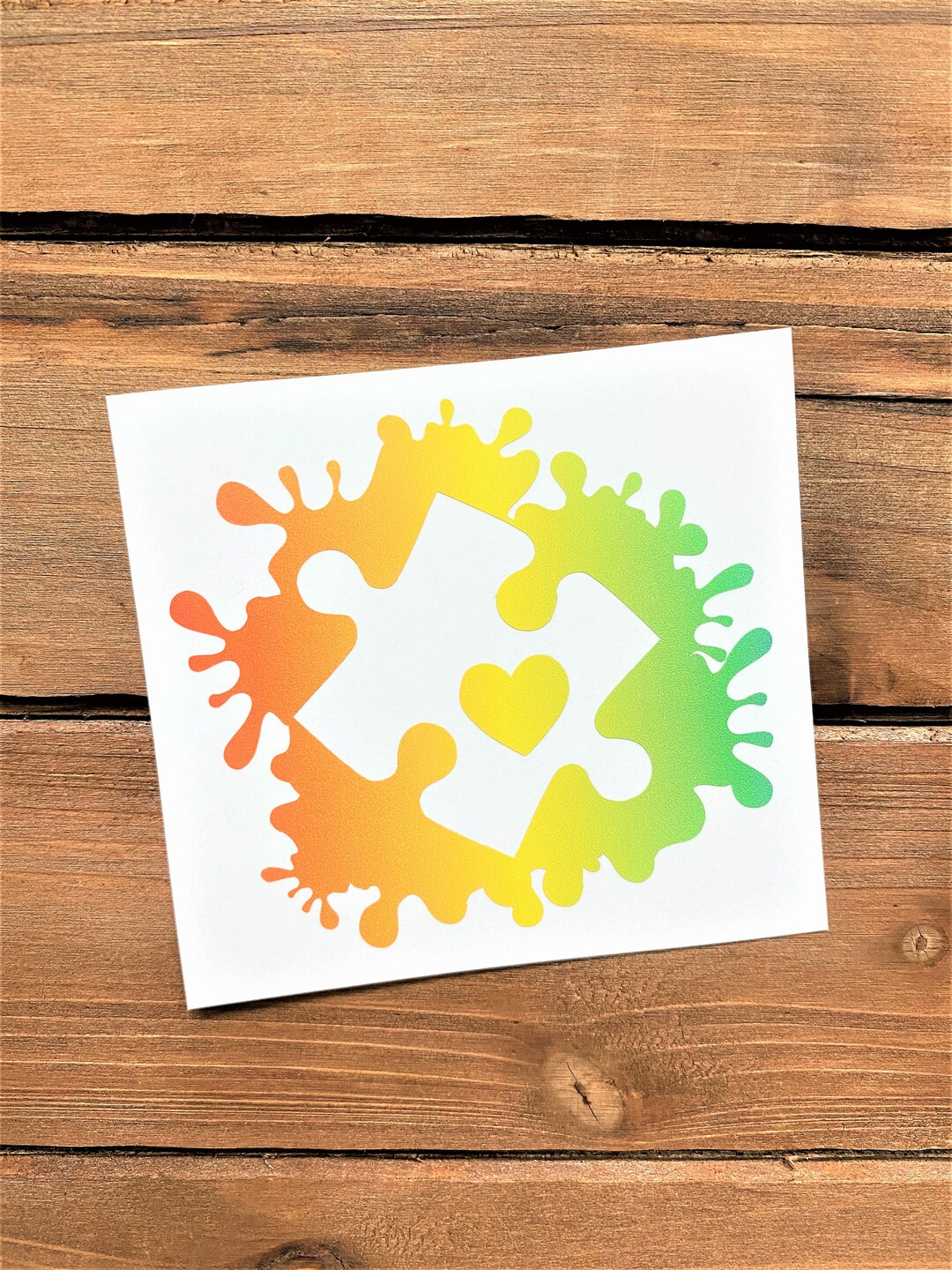 Autism Decal Autism Puzzle Piece Autism Awareness Puzzle - Etsy