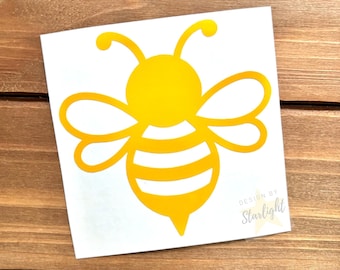 Bee Decal - Bumble Bee - Honey Bee - Queen Bee