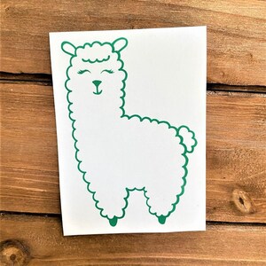 Llama Decal