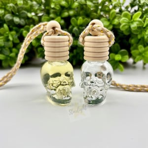 LAST CHANCE ITEM - Skull Car Diffuser - Skeleton Car Diffuser - Scented Car Diffuser - Car Air Freshener - Toxin-Free Car Freshener
