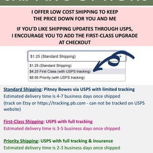 The image is a shipping options advertisement that provides different shipping options and their estimated delivery times.