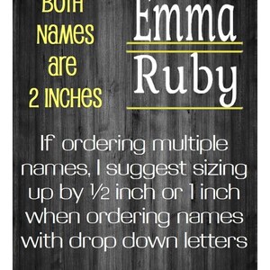 Any Word Decal - Personalized Decal - Glitter Name - Glitter Decal - Customized Decal - Word Vinyl Decal - Tumbler Decal image 6