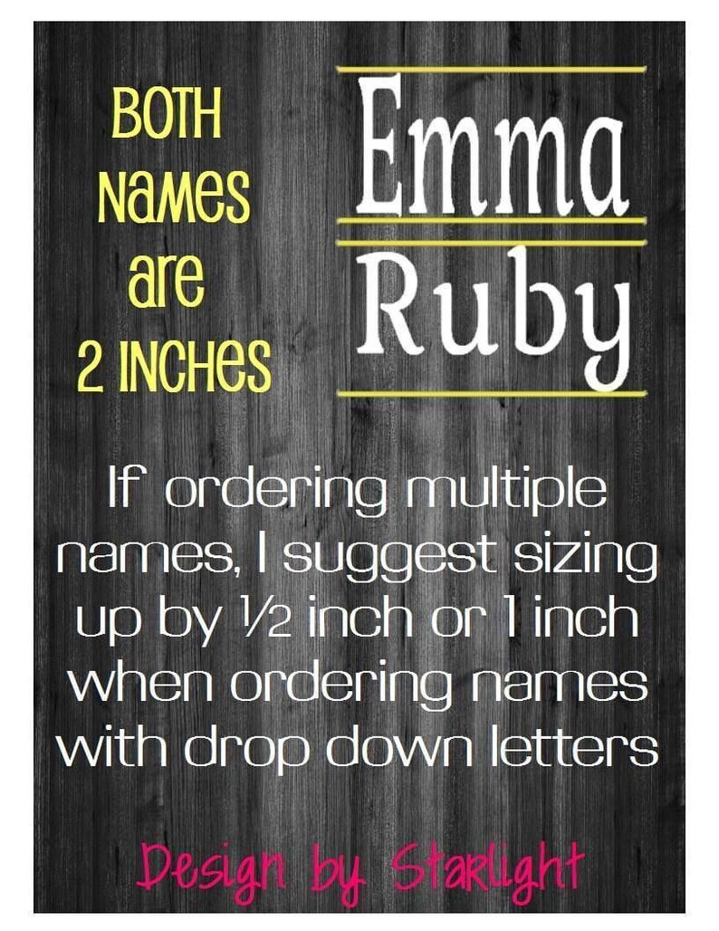 Any Word Decal - Personalized Decal - Glitter Name - Glitter Decal - Customized Decal - Word Vinyl Decal - Tumbler Decal image 6