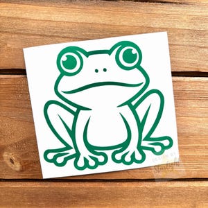 Frog Decal - Cute Frog