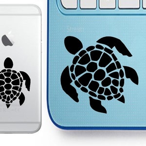 Sea Turtle Decal - Glitter Sea Turtle - Sea Turtle Sticker - Laptop Decal - Cell Phone Decal - Laptop Sticker - Car Decal - Tumbler Decal