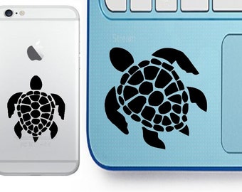 Sea Turtle Decal - Glitter Sea Turtle - Sea Turtle Sticker - Laptop Decal - Cell Phone Decal - Laptop Sticker - Car Decal - Tumbler Decal
