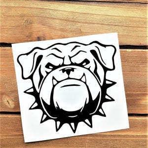 Bulldog Decal - English Bulldog - Bulldog - Bulldog Sticker - Dog Decal - Dog Sticker