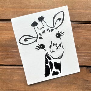 Giraffe Decal - Giraffe - Giraffe Sticker