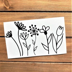 Wildflower Decal - Wildflower Sticker
