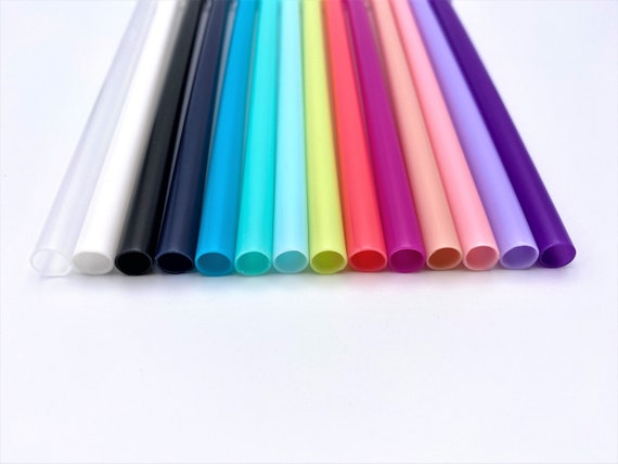 LAST CHANCE ITEM Colorful Straws Reusable Straws Plastic Straws Party  Supplies 