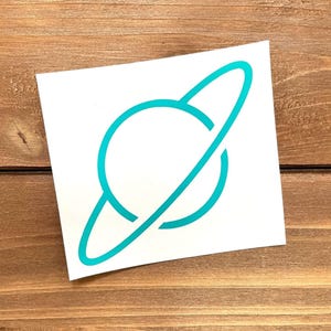 Saturn Decal - Planet Decal - Space - Outerspace