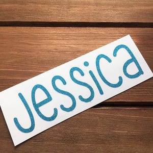 Name Decal - Personalized Decal - Any Word Decal - Custom Decal - Word Decal - Car Decal - Tumbler Decal - Laptop Decal