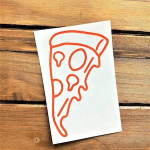 Pizza Decal - Hot Pizza - Pizza Sticker