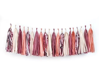 DIY 4 colours 20PCs burgundy tissue tassel set for home or party decoration birthday weddings anniversary