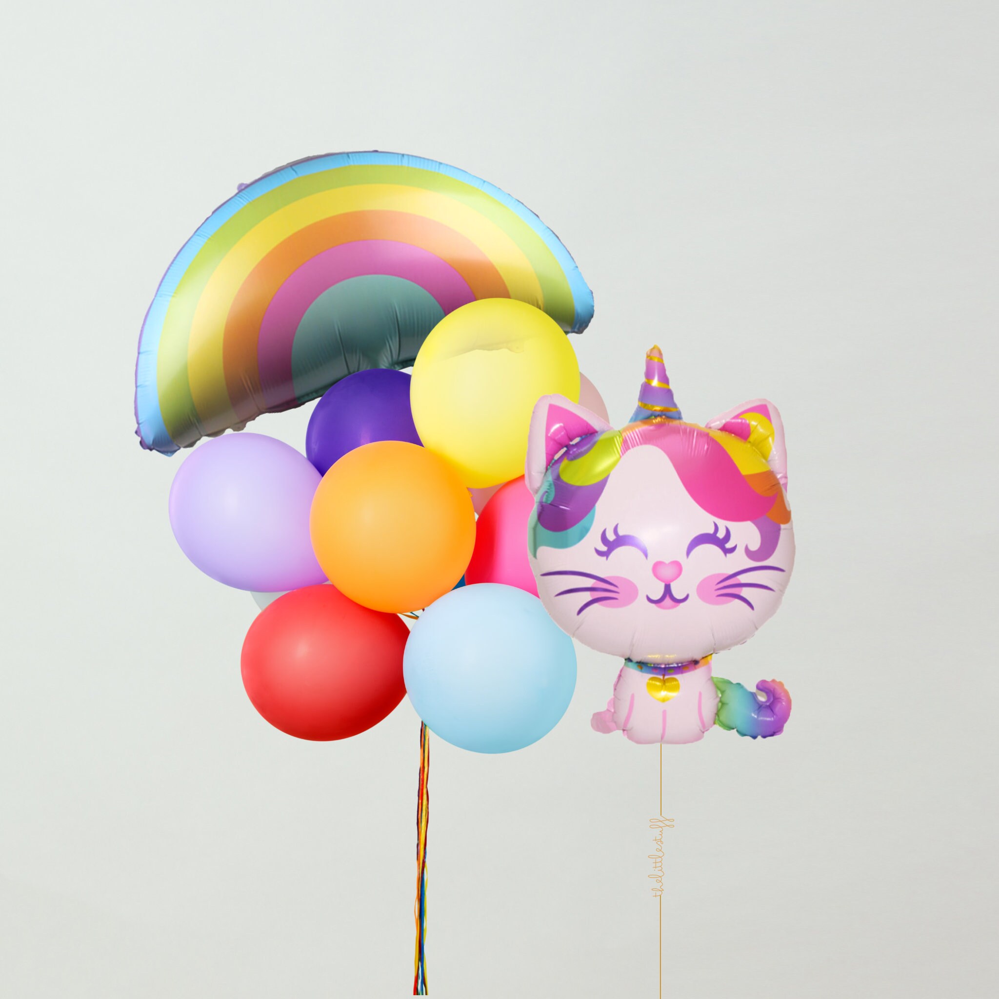 Otros Decoraciones decorativas de jardín de 2º cumpleaños para niñas,  globos de unicornio de 100 cm Decoraciones de fiesta de cumpleaños, globos  de aluminio para cumpleaños de 2 años Pa