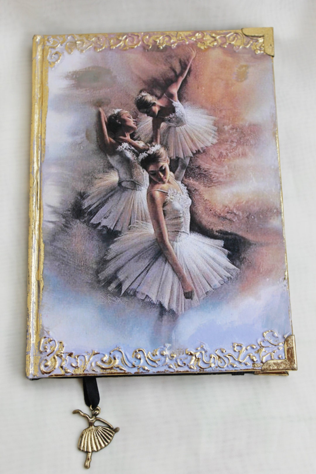 Elegant Ballet Gift, Ballet Personal Notebook, Ballerina Journal for ...