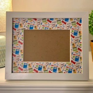School picture frame for 5x7 photo
