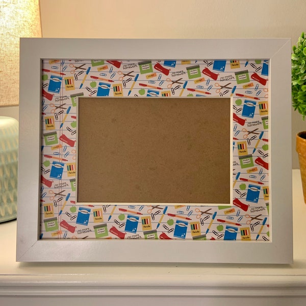 School Picture Frame Etsy