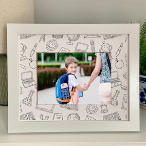 Back to School Picture Frame | 5x7 photo