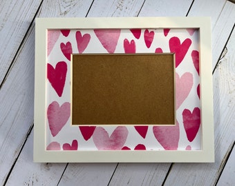 Heart Picture Frame | Valentine's Day Frame | Gift for Girlfriend, Boyfriend, Husband, Wife