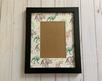 Dinosaur Picture Frame | Personalized Picture Frame 5x7