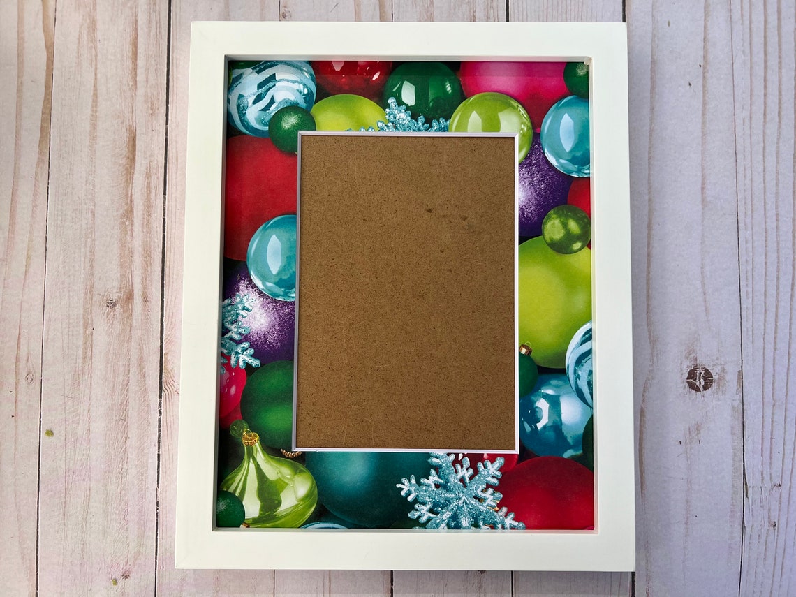 Christmas Ornament Picture Frame Christmas Ornament Frame for 5x7 Photo