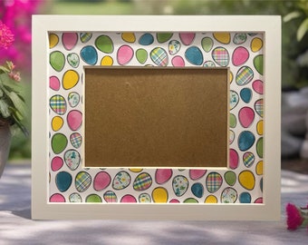 Personalized Easter Egg Picture Frame: 5x7 Photo