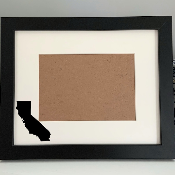 California Picture Frame | Personalized Picture Frame 5x7