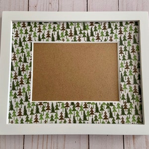 Christmas picture frame | Christmas Tree Frame for 5x7 Photo
