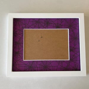 Halloween Picture Frame | Personalized frame for 5x7 photo | Trick or Treat Photo Frame