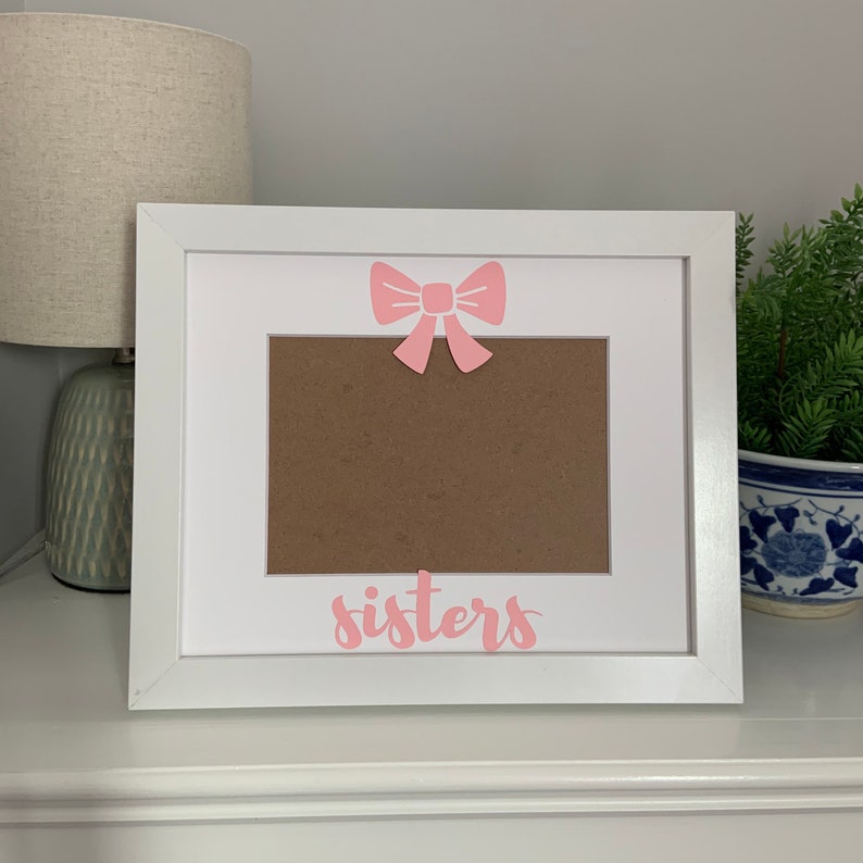 Sisters Picture Frame Personalized Picture Frame 5x7 Etsy