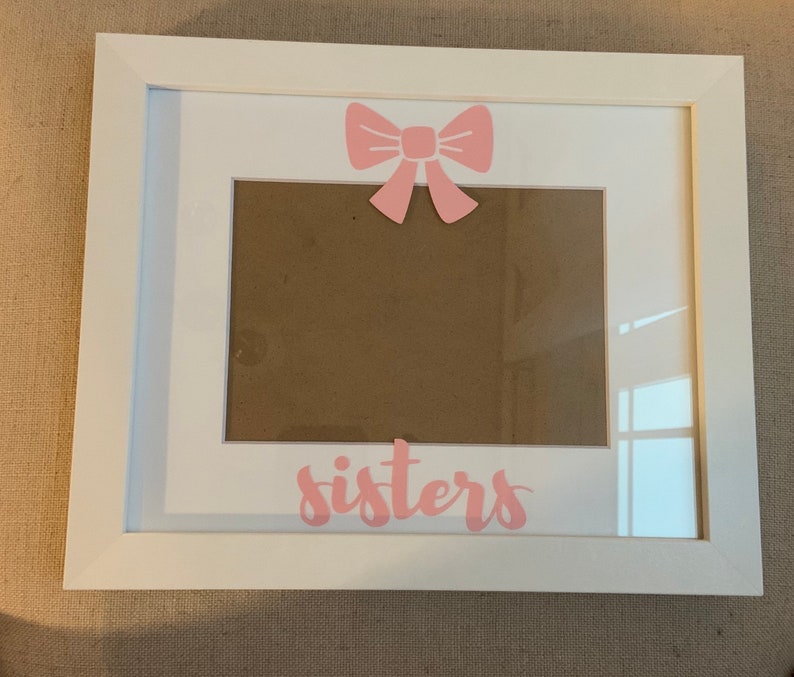 Sisters Picture Frame Personalized Picture Frame 5x7 Etsy