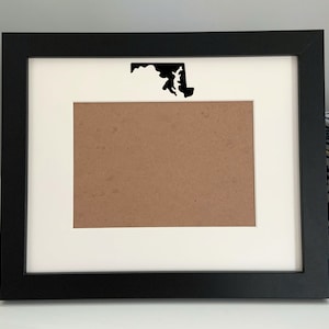 Maryland Picture Frame | Personalized Picture Frame 5x7