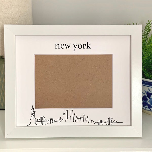 New York City Personalized Picture Frame 5x7 Photo