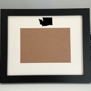 Washington Picture Frame | Personalized Picture Frame 5x7