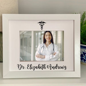 Marco de imagen de graduación médica / Marco de imagen personalizado 5x7