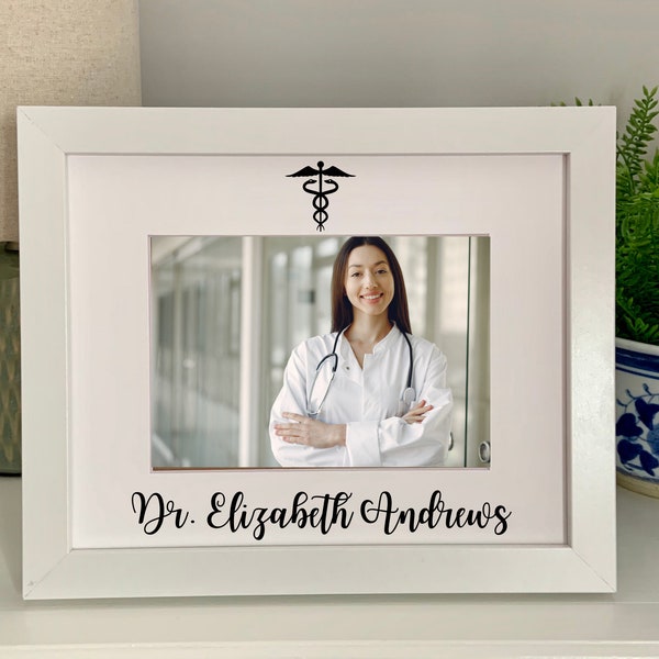 Medical Graduation Picture Frame | Personalized Picture Frame 5x7