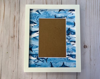 Shark Picture Frame | Personalized Picture Frame 5x7