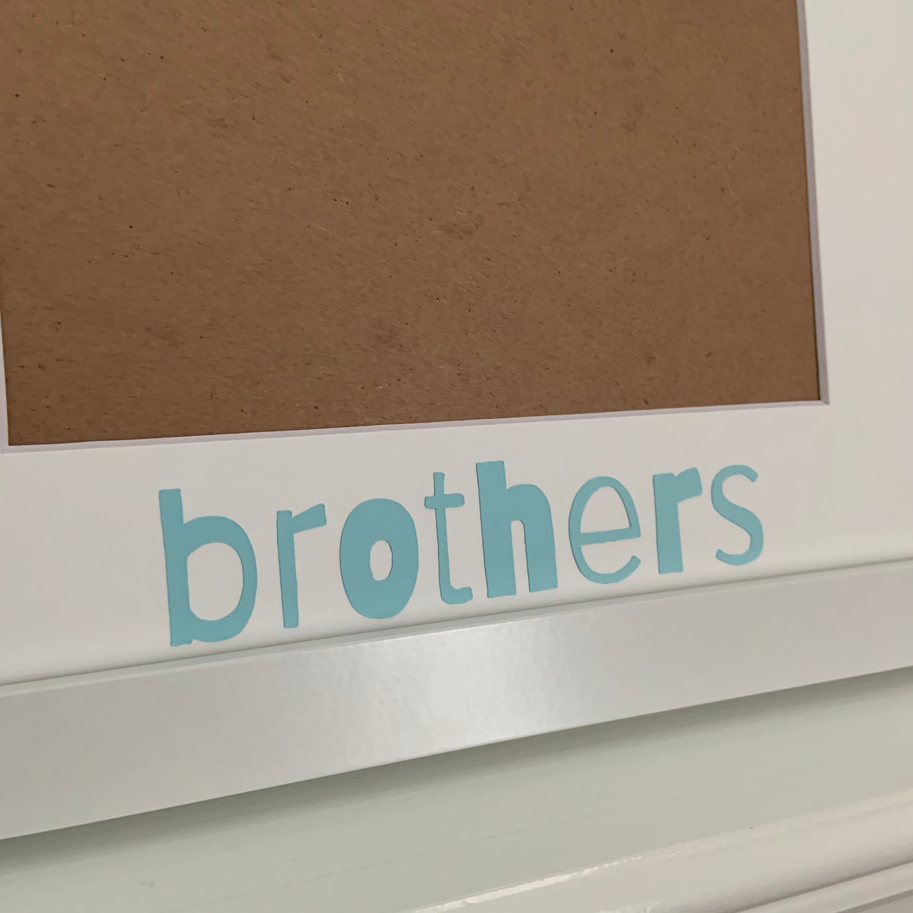 Brothers Picture Frame Personalized Picture Frame 5x7 Etsy