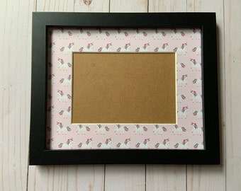 Unicorn Picture Frame | Personalized Picture Frame 5x7