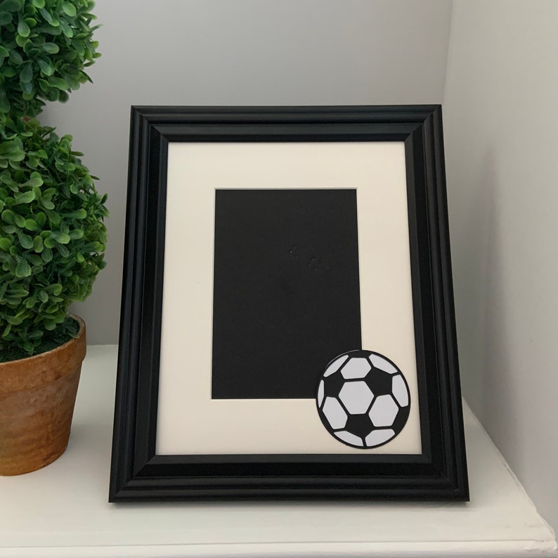 Soccer Picture Frame Personalized Picture Frame 5x7 Etsy